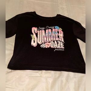 Justice girls summer daze top